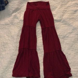 Kids maroon Bell Bottoms!